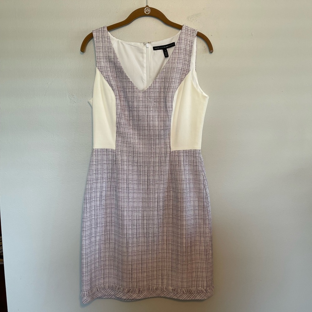 White House black market lavender dress